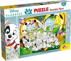 Lisciani 101 Dalmatians 452640, 24.5 x 35 cm, 60 det.
