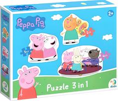 Dodo Peppa Pig 3in1, 9 det.