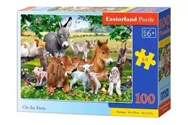 Castorland Farm B-111138, 40 x 29 cm, 100 det.