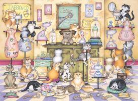 Ravensburger Crazy Cats Tabby & Co, 500 det.