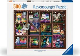 Ravensburger Cubby Cats and Succulents, 500 det.