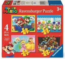 Ravensburger Super Mario 4in1, 72 det.