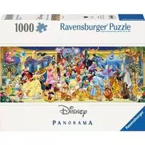 ravensburger disney puzzle - Ravensburger Panorama Disney Group, 37 x 98 cm, 1000 det. - 1 nuotrauka