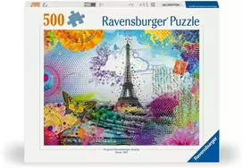 Ravensburger Postcard from Paris 500 det.