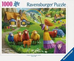Ravensburger The Happy Sheep Yarn Shop, 50 x 70 cm, 1000 det.