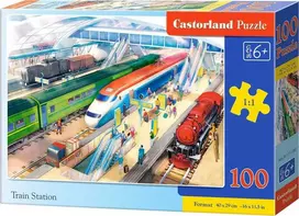 Castorland Train Station 464051, 100 det.