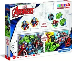 Clementoni SuperKit Marvel Avengers, 2 x 30 + 48 + 28 det.