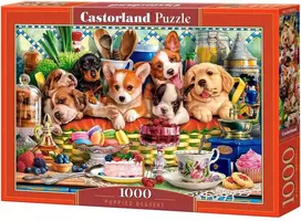 Castorland Puppies Dessert, 1000 det.