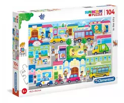 Clementoni In The City 27114, 33.5 x 48.5 cm, 104 det.