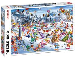 Piatnik Christmas Skiing 76286, 48 x 68 cm, 1000 det.