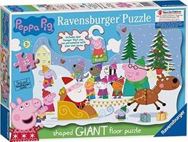 Ravensburger Peppa Pig kalėdinė dėlionė su durelėmis 5534, 32 det.