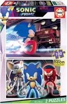 Educa Sonic Prime Neon, 2 x 100 det.