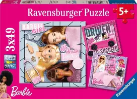 Ravensburger Barbie, 3 x 49 det.