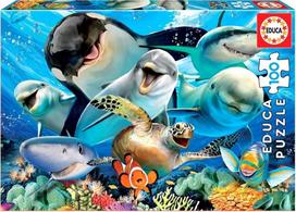 Educa Underwater Selfie, 100 det.