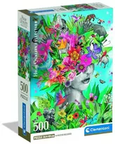 Clementoni Head In The Jungle 35600, 49 x 36 cm, 500 det.