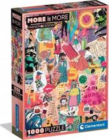 clementoni puzzle 1000 - Clementoni More Is More Fashion Design 37071, 70 x 50 cm, 1000 det. - 1 nuotrauka