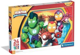 Clementoni Iron Man and his awesome friends 24829, 62 x 42 cm, 24 det.