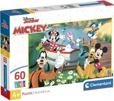 Clementoni Super Color Mickey 26594, 33.5 x 23.5 cm, 60 det.