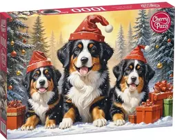 CherryPazzi Holiday Puppies, 1000 det.