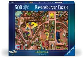 Ravensburger Ludicrous Library, 36 x 49 cm, 500 det.
