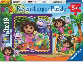 Ravensburger Dora the Explorer 3 x 49 det. 12004197