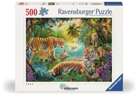 Ravensburger Tiger Family In The Oasis, 500 det., 12001384