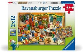Ravensburger Christmas Toy Factory 12004047, 2 x 12 det.