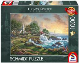 Schmidt Spiele Thomas Kinkade Studios Treasure By The Sea, 1000 det.