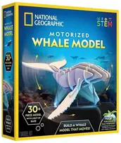 National Geographic Motorized Whale Model RTMPZWHALE, 30 det.
