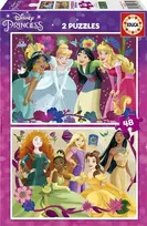Educa Disney Princess, 2 x 48 det.