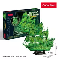 cubicfun 3d puzzle - CubicFun 3D Flying Dutchman 306-T4041H, 360 det. - 1 nuotrauka