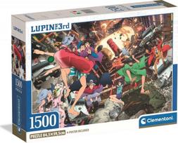 Clementoni Lupin III 31749, 59.5 x 84.5 cm, 1500 det.