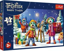 Trefl Treflix Building A Snowman 14375, 24 det.
