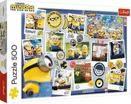 Trefl Minions Crazy Photo Collection 37390, 34 x 48 cm, 500 det.