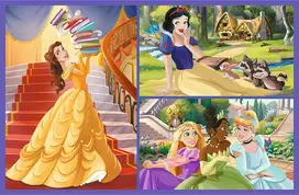 Trefl Disney Princess Fairytale Days 34440, 2 x 70 det.