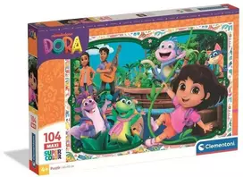 Clementoni Maxi Dora 25076, 42 x 62 cm, 104 det.