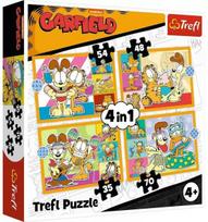 garfield - Trefl Garfield Loves Lasagna 34673, 207 det. - 1 nuotrauka