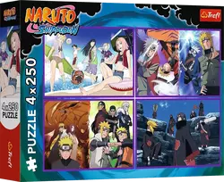 Trefl Naruto Shippuden Adventures Of Naruto Uzumaki 13339, 4 x 250 det.