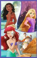 draugas lt - Trefl Disney Princesses Friends 34884, 3 x 80 det. - 1 nuotrauka