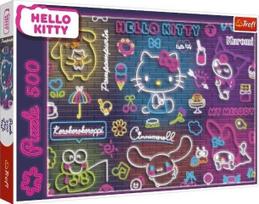 Trefl Hello Kitty Neon 37523, 34 x 48 cm, 500 det.
