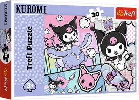 kitty kuromi - Trefl Dėlionė Have Fun With Kuromi 18325, 30 det. - 1 nuotrauka