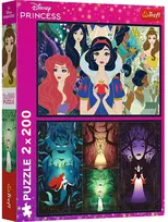 Trefl Disney Charming Princesses 13317, 2 x 200 det.