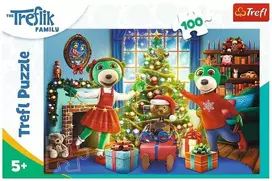 Trefl The Treflik Family Winter Trefliks, 100 det.