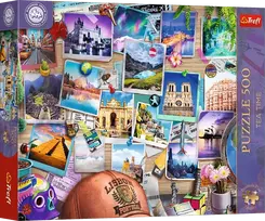 Trefl TeaTime Travel Memories 37616, 500 det.