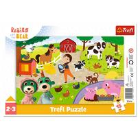 Trefl Babies And The Bear 31414, 23 x 33 cm, 15 det.
