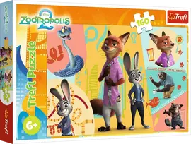 160 - Trefl Zootropolis 2 15429, 160 det. - 1 nuotrauka