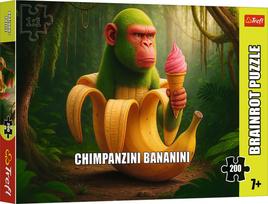 bananino - Trefl Brainrot Chimpanzini Bananini, 200 det. - 1 nuotrauka