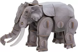 MakeBug 3D popierinė dėlionė Azijinis dramblys MB-D-0018