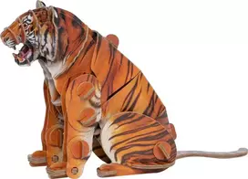 Makebug 3D popierinė dėlionė Sibirinis tigras MB-D-0020