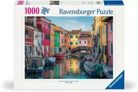 ravensburger puzzle 1000 - Ravensburger Burano Italy, 50 x 70 cm, 1000 det. - 1 nuotrauka
